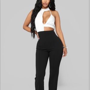 Fashion Nova Breanna Colorblock jumpsuit